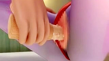 Hentai Lesbian Couple Enjoys Toys Together