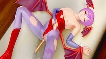 Hentai Lesbian Couple Enjoys Toys Together
