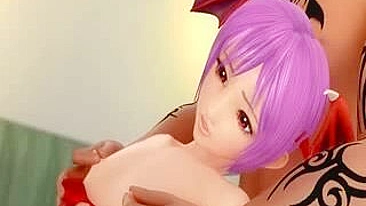 Hentai Lesbian Couple Enjoys Toys Together