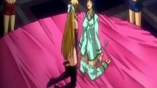 Anime Lesbian Porn - Double Dildo Fun. Cartoon XXX