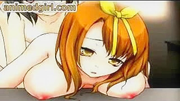 Two Shemale Hentai Coeds Masturbating and Oral Sex