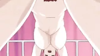 Busty Hentai Pink Hair Cutie Gets Rammed Hard