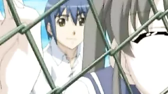 Pretty Anime Girl Gets Outdoor Fucked