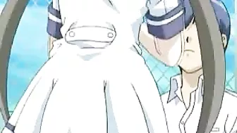 Pretty Anime Girl Gets Outdoor Fucked