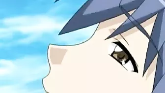 Pretty Anime Girl Gets Outdoor Fucked