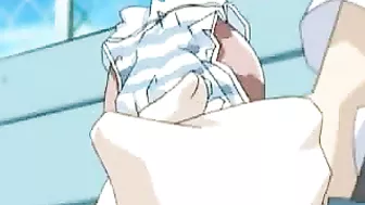 Pretty Anime Girl Gets Outdoor Fucked