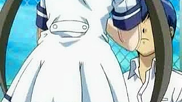 Pretty Anime Girl Gets Outdoor Fucked