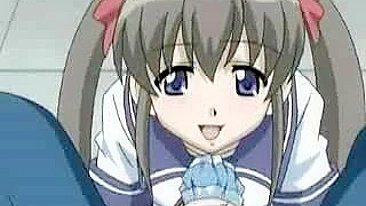 Pretty Anime Girl Gets Outdoor Fucked