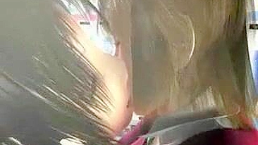 Anime Hottie Gets Double-Dildo Fucking and Blowjob