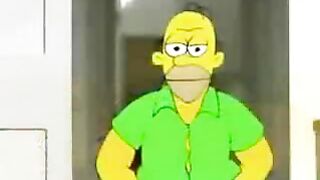 Marge Cheats on Homer in Cartoon Porn