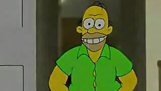 Marge Cheats on Homer in Cartoon Porn