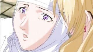 Horny Tied Hentai Babe Gets Nailed and Fucked by a Horny Shemale