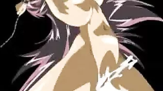 Horny Tied Hentai Babe Gets Nailed and Fucked by a Horny Shemale