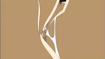 Horny Tied Hentai Babe Gets Nailed and Fucked by a Horny Shemale