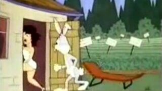 Bugs Bunny Cartoon Porn Video - Animation of Bugs Bunny in a pornographic situation.