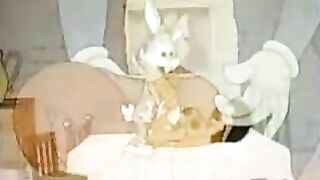 Bugs Bunny Cartoon Porn Video - Animation of Bugs Bunny in a pornographic situation.