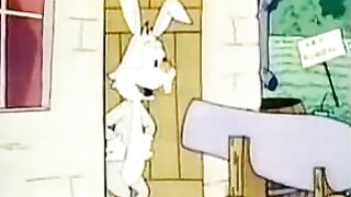 Bugs Bunny Cartoon Porn Video - Animation of Bugs Bunny in a pornographic situation.