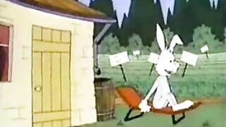 Bugs Bunny Cartoon Porn Video - Animation of Bugs Bunny in a pornographic situation.