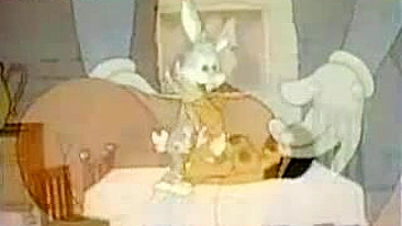 Bugs Bunny Cartoon Porn Video - Animation of Bugs Bunny in a pornographic situation.