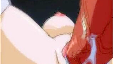 Anime Redhead Tied Up and Fucked BDSM