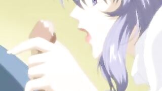 Anime Nurse Gets Horny for Cock