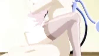 Anime Nurse Gets Horny for Cock