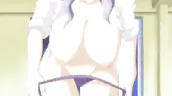 Anime Nurse Gets Horny for Cock