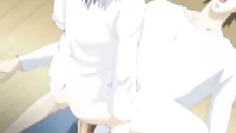Anime Nurse Gets Horny for Cock