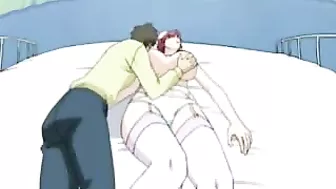 Busty Anime Teen Nurse Gets Fucked Hard