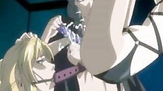 Anime Lesbian Babe Gets Fucked by a Shemale