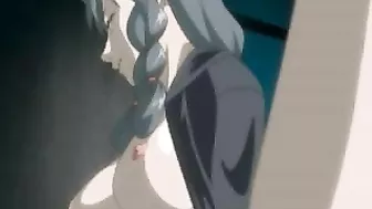 Anime Lesbian Babe Gets Fucked by a Shemale