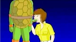 Watch the Turtles get frisky in this sexy spoof!