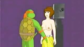 Watch the Turtles get frisky in this sexy spoof!