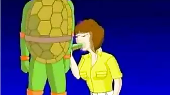 Watch the Turtles get frisky in this sexy spoof!