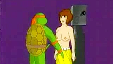 Watch the Turtles get frisky in this sexy spoof!