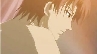 Anime Gay Cartoon Rocks Hard and Hot Bangs