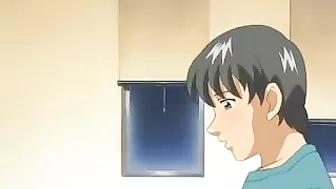 Busty Anime Cutie Pleasuring a Cock