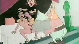 Asterix and Obelix French Cartoon Porn Video