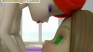 Hentai Cutie Gives Tranny Blowjob And Swallows Cum