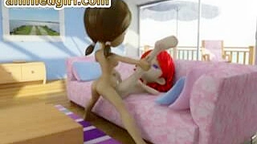 Hentai Cutie Gives Tranny Blowjob And Swallows Cum