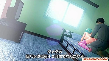 Naughty Nurse Gets 69-Style Oral Sex from 3D Animation Cutie in Hard Poking Scene