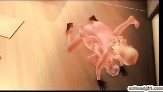 Shemale Hard Sex Lesson in 3D Hentai Porn