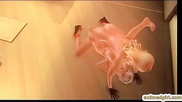 Shemale Hard Sex Lesson in 3D Hentai Porn