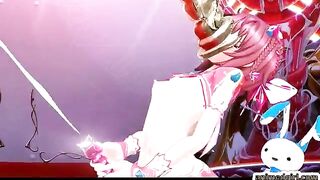 Shemale Cutie Self-Masturbates in 3D Hentai Porn