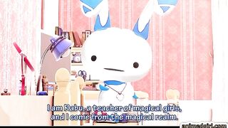 Shemale Cutie Self-Masturbates in 3D Hentai Porn