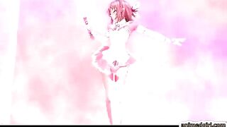 Shemale Cutie Self-Masturbates in 3D Hentai Porn