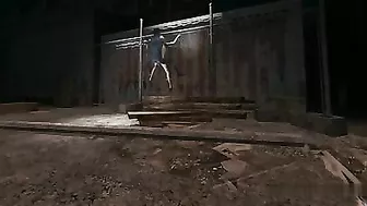 Shaven-Headed 3D Babe Gets Animated Fuck