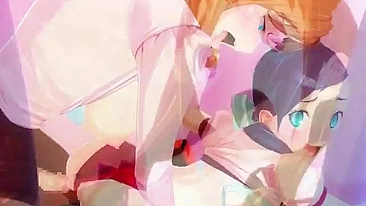 Japanese Coed Shemale Hard Pokes Cute 3D Anime Porn