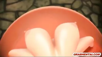 Bondage 3D Animation Cutie Hard Drilled All Hole