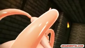Bondage 3D Animation Cutie Hard Drilled All Hole